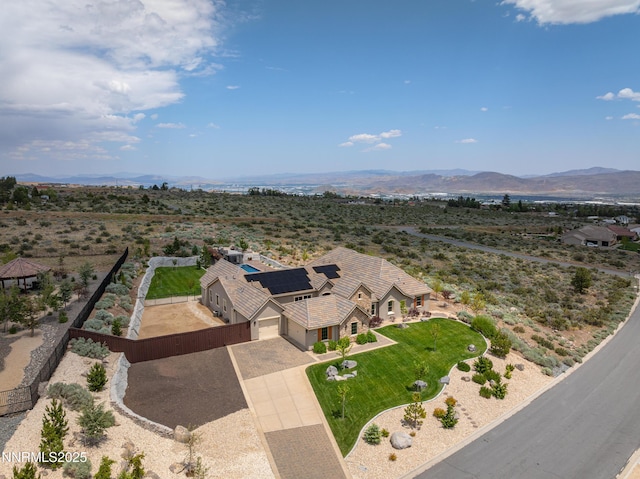5427 Salmon River Ct, Reno, NV 89511 - aerial view of property and surrounding area with mountains