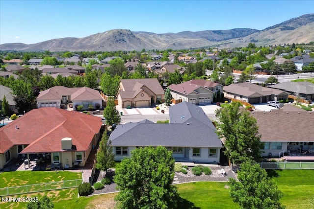 1636 Robb Dr, Carson City, NV 89703 - aerial view of residential area featuring a mountain backdrop