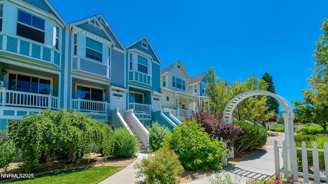 225 Gramercy Ln, Reno, NV 89509 - view of property featuring stairway and a residential view