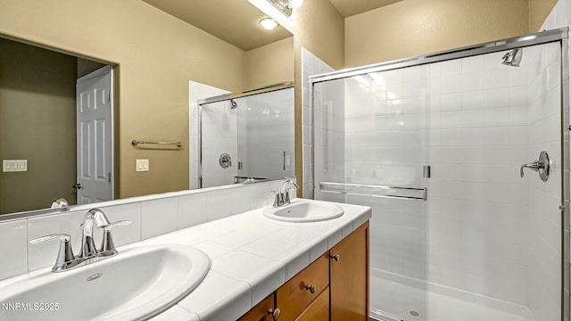 225 Gramercy Ln, Reno, NV 89509 - full bath featuring a shower stall and double vanity