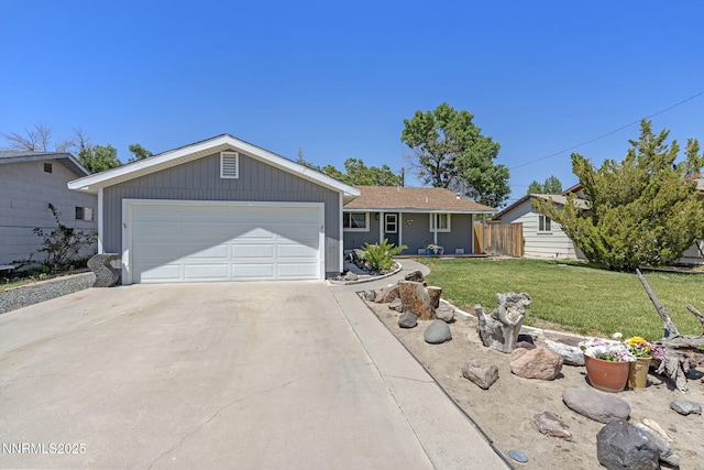 640 Nadine Dr, Fallon, NV 89406 - single story home with concrete driveway and a garage