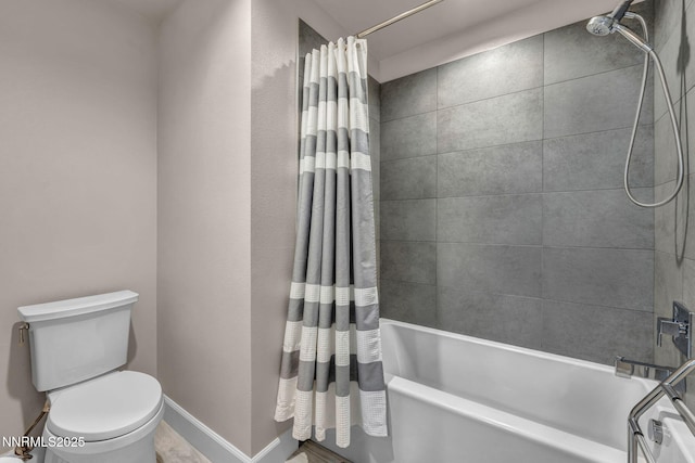 6161 Wycliffe Cir, Reno, NV 89519 - bathroom featuring shower / bath combo and toilet