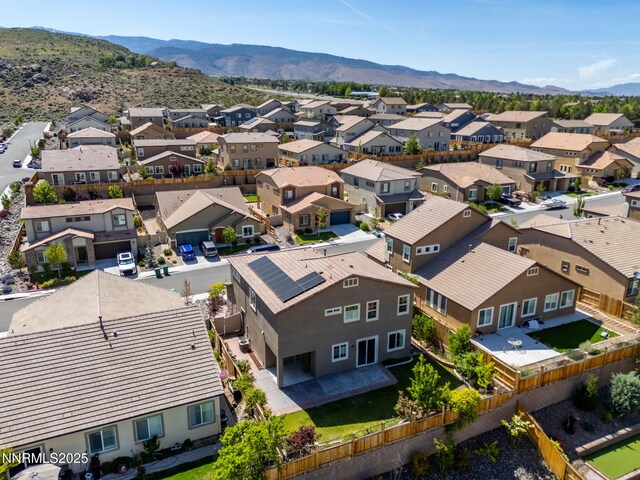 14144 American Pillar Ct, Reno, NV 89511 - aerial view of residential area with a mountainous background