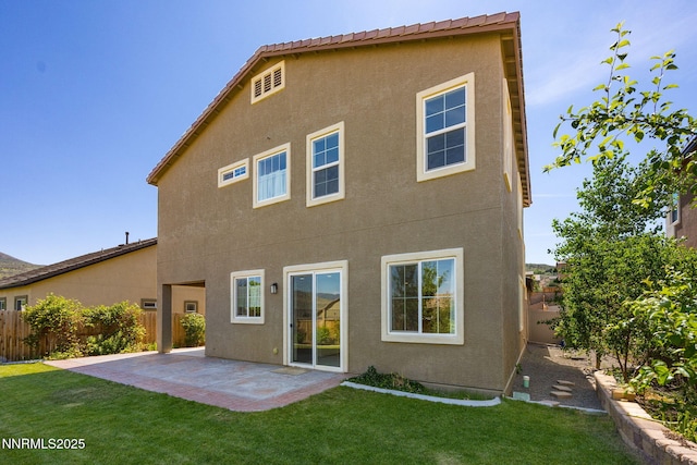 14144 American Pillar Ct, Reno, NV 89511 - rear view of house with a patio area and stucco siding