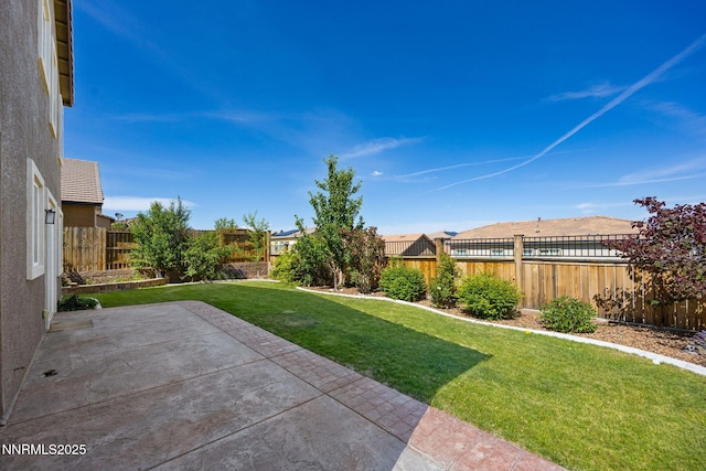14144 American Pillar Ct, Reno, NV 89511 - fenced backyard with a patio area