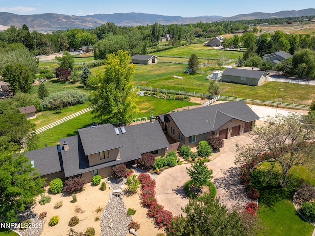 10594 Dixon Ln, Reno, NV 89511 - view from above of property with mountains