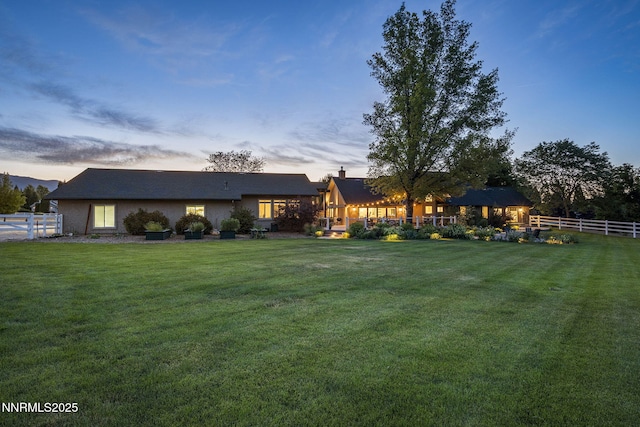 10594 Dixon Ln, Reno, NV 89511 - rear view of property with a chimney