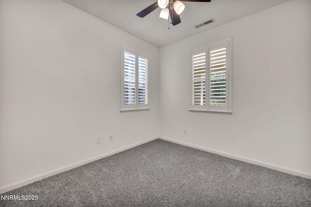6469 Hale Bopp Ct, Sparks, NV 89436 - spare room featuring carpet flooring and a ceiling fan