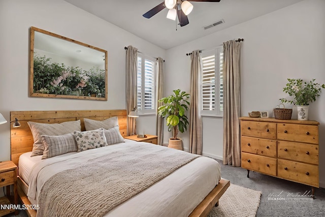 6469 Hale Bopp Ct, Sparks, NV 89436 - carpeted bedroom with ceiling fan