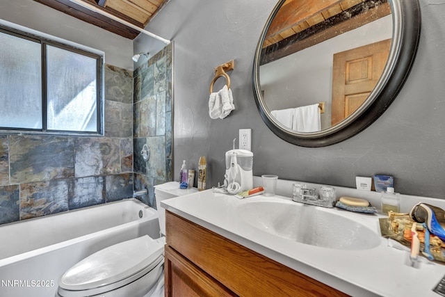 187 Jeannie Ln, Gardnerville, NV 89460 - full bathroom with vanity and shower / bath combination