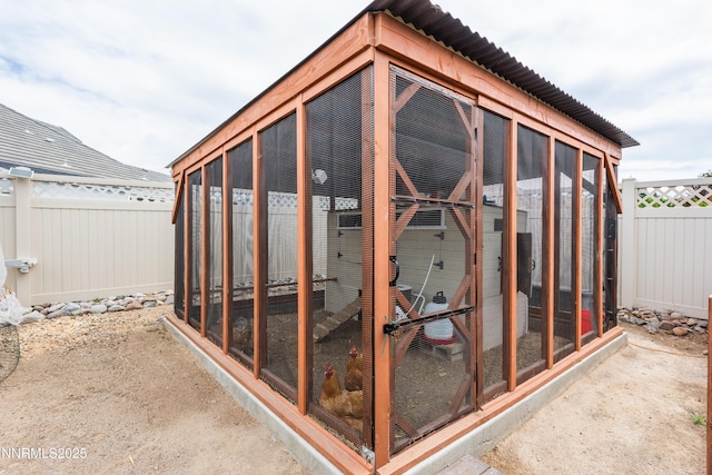 113 Denio Dr, Dayton, NV 89403 - view of poultry coop featuring a fenced backyard