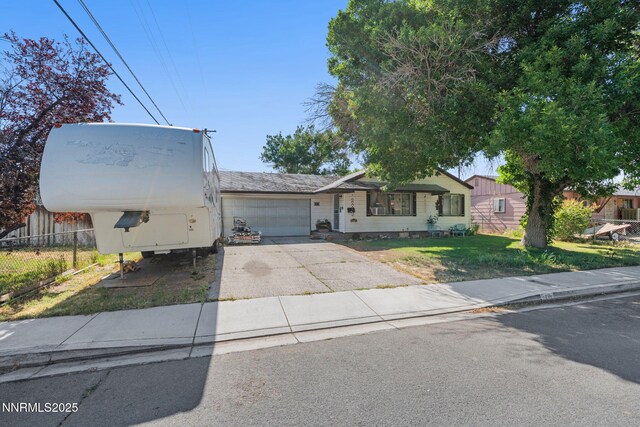 2455 Coppa Way, Sparks, NV 89431 - view of front of home featuring an attached garage and driveway