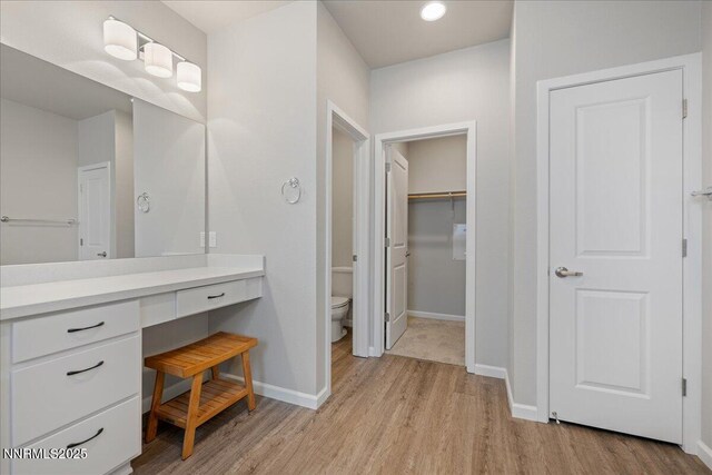 2170 Santona Cir, Reno, NV 89523 - bathroom with wood finished floors, vanity, and recessed lighting
