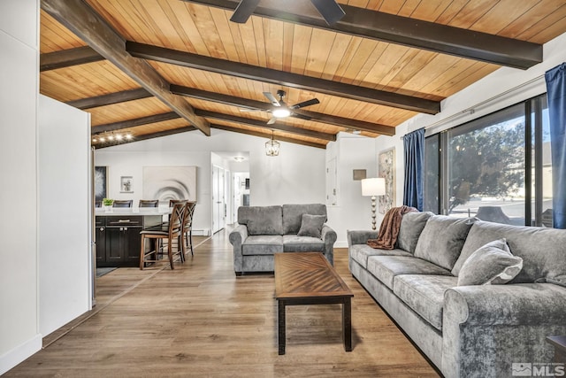 3430 Gwynelle Ct, Sparks, NV 89431 - living room featuring ceiling fan, wood ceiling, and wood finished floors