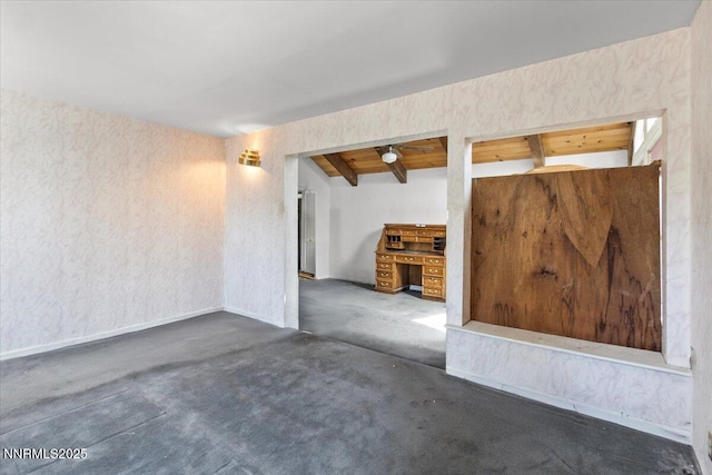 650 Tumbleweed Cir, Incline Village, NV 89451 - carpeted empty room featuring wallpapered walls