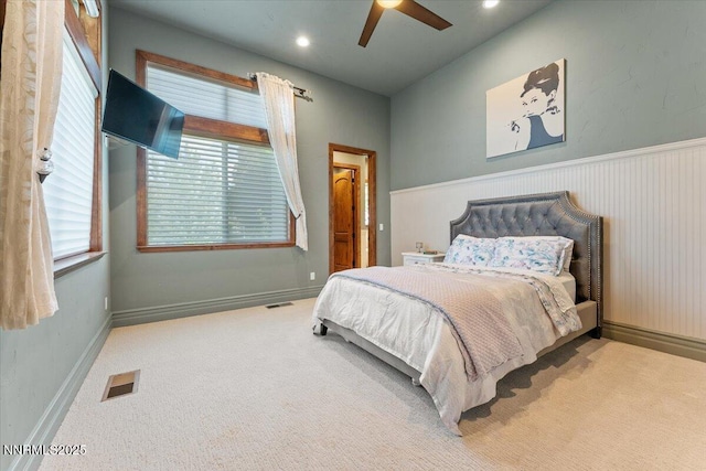 2550 Old Waverly Ct, Sparks, NV 89436 - carpeted bedroom with ceiling fan