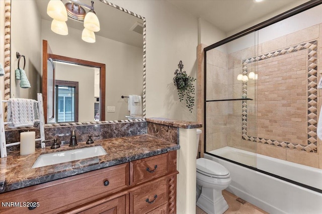 2550 Old Waverly Ct, Sparks, NV 89436 - full bath with vanity and shower / bath combination with glass door