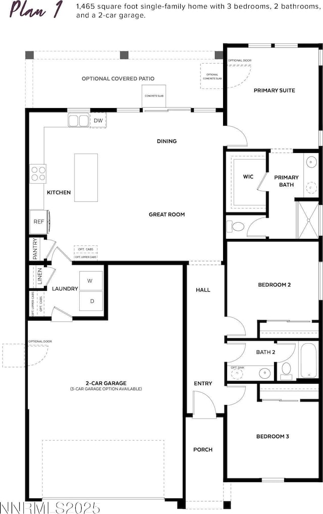 720 Sun Mesa Dr Lot 128, Sun Valley, NV 89433 - view of home floor plan