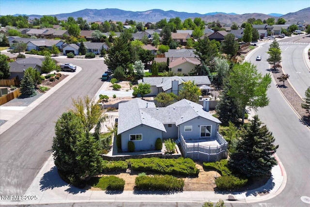 971 Shadow Ln, Carson City, NV 89705 - aerial view of residential area featuring mountains