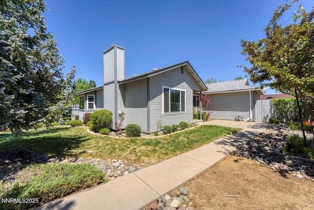 971 Shadow Ln, Carson City, NV 89705 - view of front of home with a chimney
