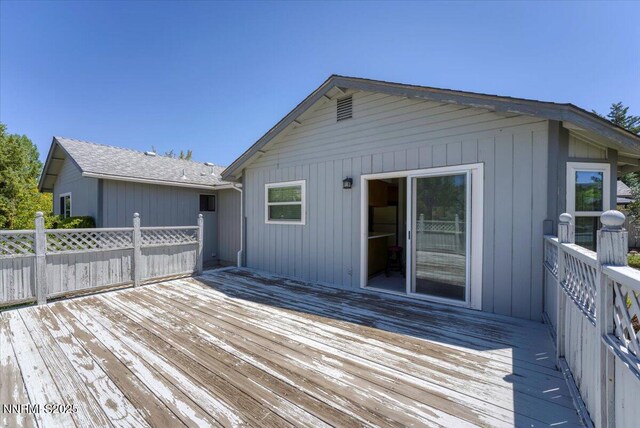 971 Shadow Ln, Carson City, NV 89705 - view of wooden deck