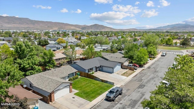 1510 E Slide Mountain Dr, Carson City, NV 89706 - aerial view of residential area featuring mountains