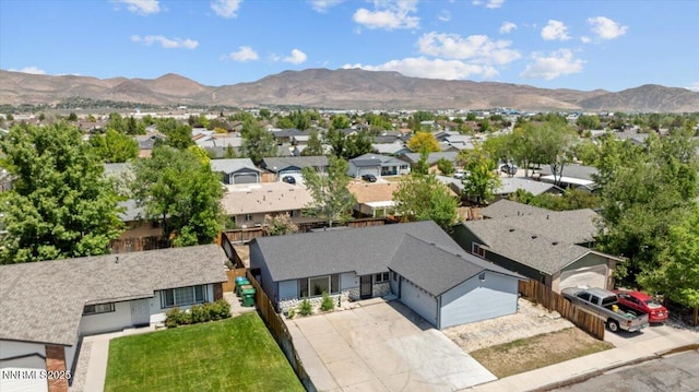 1510 E Slide Mountain Dr, Carson City, NV 89706 - aerial perspective of suburban area featuring a mountain backdrop