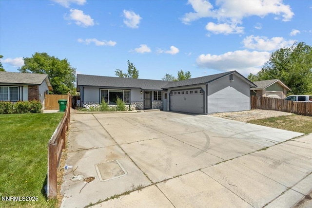 1510 E Slide Mountain Dr, Carson City, NV 89706 - single story home featuring a garage and concrete driveway