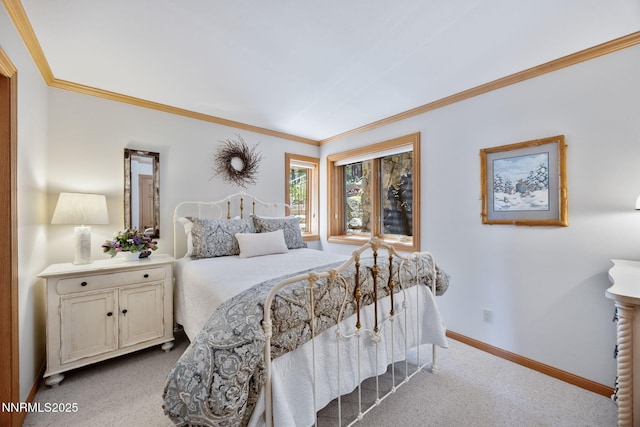 187 Yellow Jacket Rd, Glenbrook, NV 89413 - bedroom featuring carpet and crown molding
