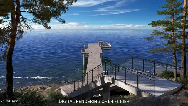 187 Yellow Jacket Rd, Glenbrook, NV 89413 - dock with a water view
