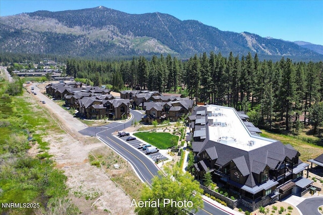 17 Beach Club Dr # 213, Stateline, NV 89449 - aerial perspective of suburban area featuring a mountainous background and a forest