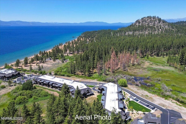 17 Beach Club Dr # 213, Stateline, NV 89449 - bird's eye view of a water and mountain view and a forest