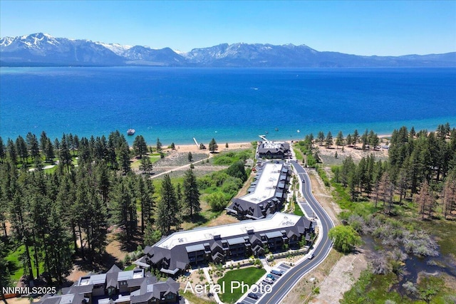 17 Beach Club Dr # 213, Stateline, NV 89449 - aerial view of a water and mountain view