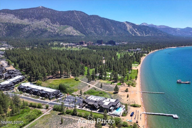 17 Beach Club Dr # 213, Stateline, NV 89449 - view of mountain background featuring a nearby body of water and a forest