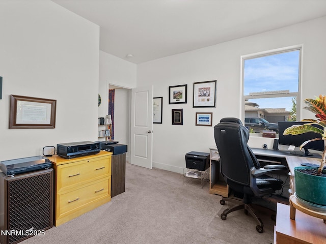 2217 Millville Dr, Spanish Springs, NV 89441 - home office with light carpet and baseboards