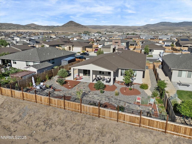 2217 Millville Dr, Spanish Springs, NV 89441 - aerial view of residential area with a mountainous background