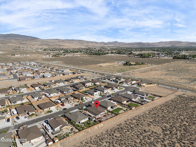 2217 Millville Dr, Spanish Springs, NV 89441 - view of property location with a mountain backdrop and nearby suburban area