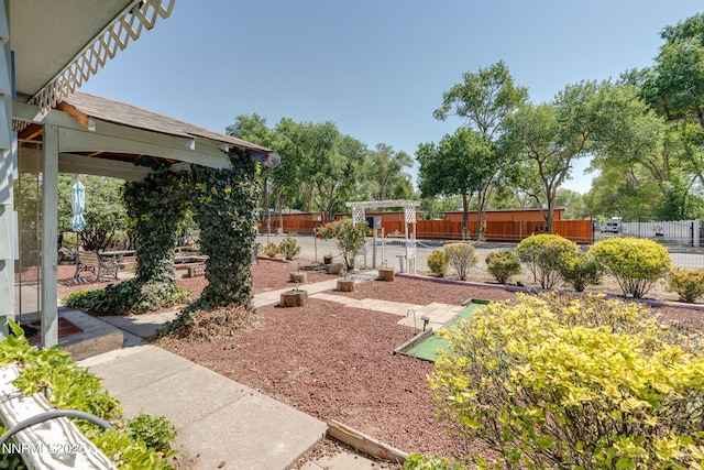 5385 Carol Dr, Sun Valley, NV 89433 - view of yard with a patio area