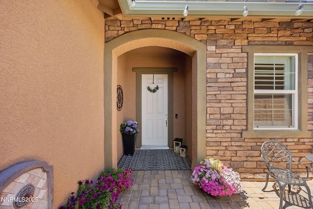 2021 Neviekay Ln, Reno, NV 89521 - property entrance featuring stone siding and stucco siding