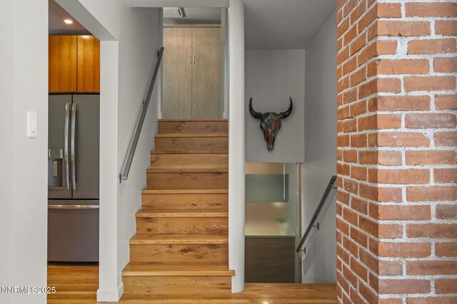 1296 Nixon Ave, Reno, NV 89509 - stairway featuring wood finished floors