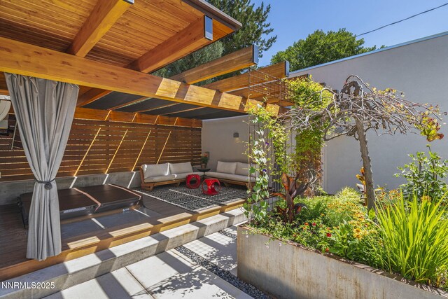 1296 Nixon Ave, Reno, NV 89509 - view of patio / terrace with outdoor lounge area