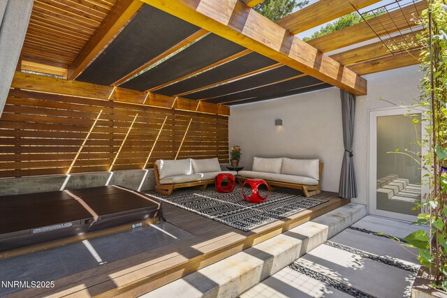 1296 Nixon Ave, Reno, NV 89509 - view of patio featuring an outdoor hangout area