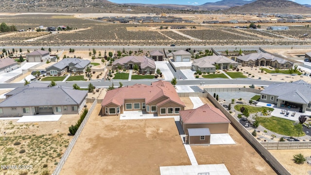 11575 Anthem Dr, Spanish Springs, NV 89441 - aerial view of residential area featuring a mountain backdrop