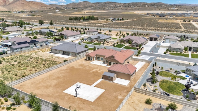 11575 Anthem Dr, Spanish Springs, NV 89441 - aerial perspective of suburban area featuring mountains