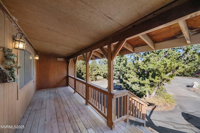 2260 Empire Rd, Reno, NV 89521 - view of wooden porch