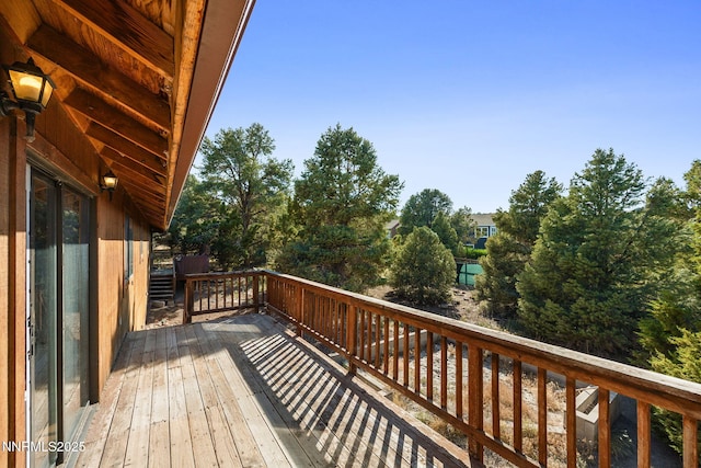 2260 Empire Rd, Reno, NV 89521 - view of wooden deck