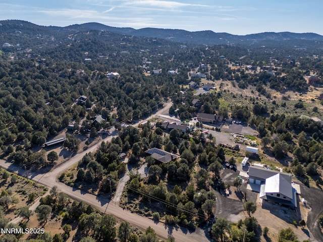 2260 Empire Rd, Reno, NV 89521 - aerial overview of property's location with mountains