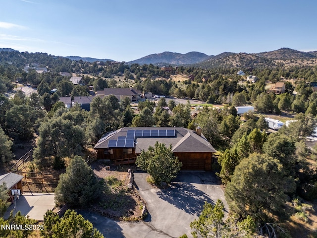 2260 Empire Rd, Reno, NV 89521 - aerial view of property and surrounding area featuring mountains