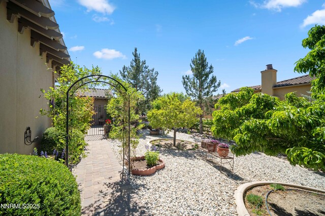 3970 Nature Trl, Reno, NV 89511 - view of yard with a gate and a patio area