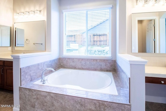4525 Cobra Dr, Sparks, NV 89436 - bathroom with vanity and a garden tub
